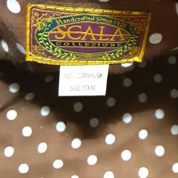 Scala Handcrafted Straw Tote - Picture 8 of 9